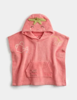 Pure Cotton Towel Poncho (0-3 Yrs)