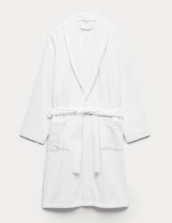 Pure Cotton Towelling Dressing Gown