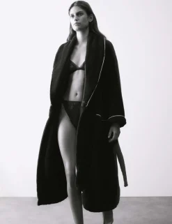 Pure Cotton Towelling Dressing Gown