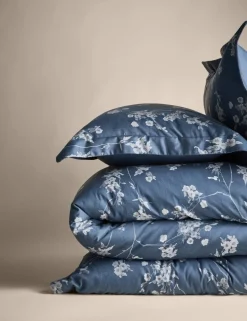 Pure Cotton Trailing Cherry Blossom Bedding Set