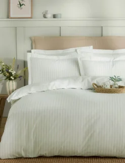 Pure Cotton Uppingham Stripe Bedding Set