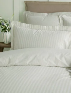 Pure Cotton Uppingham Stripe Bedding Set