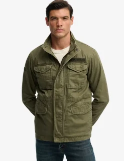 Pure Cotton Utility Jacket