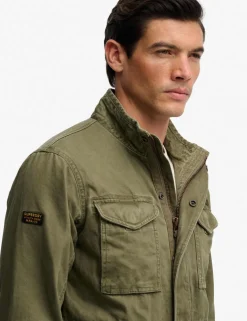 Pure Cotton Utility Jacket