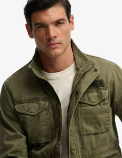 Pure Cotton Utility Jacket