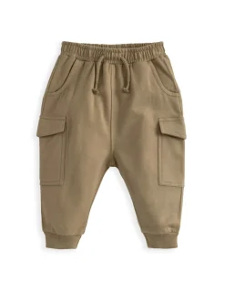 Pure Cotton Utility Joggers (0-36 Mths)