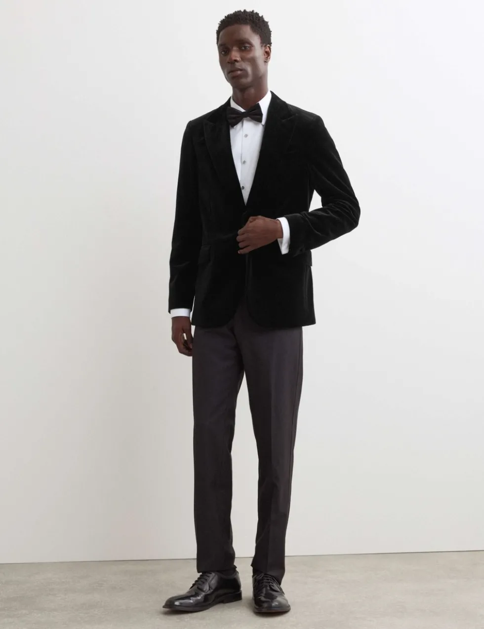 Pure Cotton Velvet Blazer