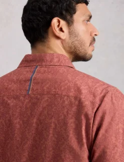 Pure Cotton Vine Print Shirt