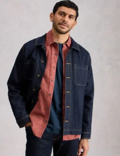 Pure Cotton Vine Print Shirt