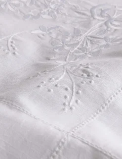 Pure Cotton Vintage Lace Embroidered Bedding Set