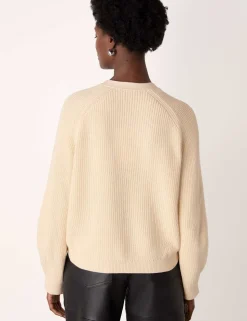 Pure Cotton V-Neck Button Front Cardigan