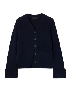 Pure Cotton V-Neck Cardigan