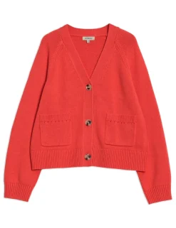 Pure Cotton V-Neck Cardigan