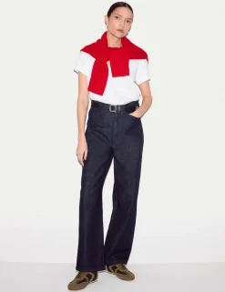 Pure Cotton V-Neck T-Shirt