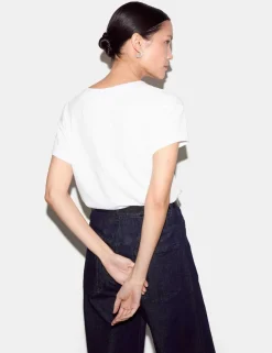 Pure Cotton V-Neck T-Shirt