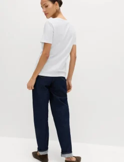 Pure Cotton V-Neck T-Shirt