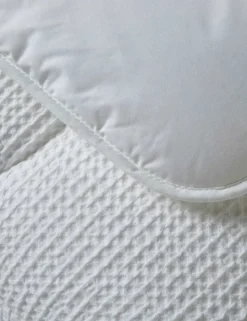 Pure Cotton Waffle 4.5 Tog Coverless Duvet