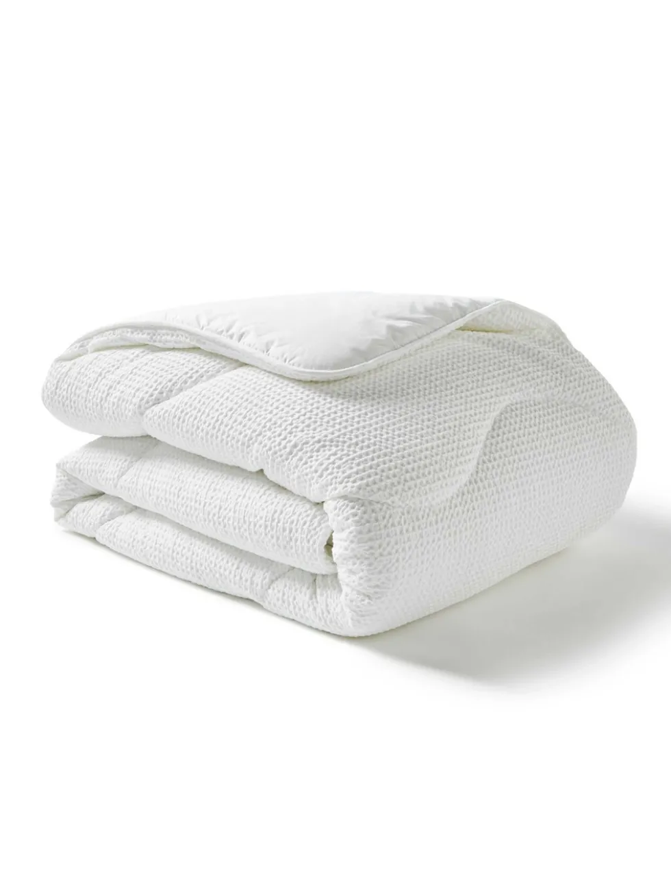 Pure Cotton Waffle 10.5 Tog Coverless Duvet