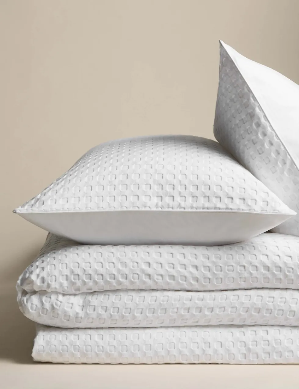 Pure Cotton Waffle Bedding Set