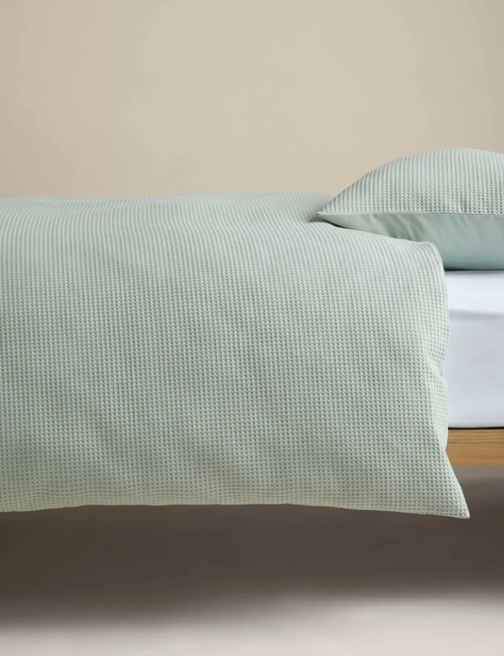 Pure Cotton Waffle Bedding Set