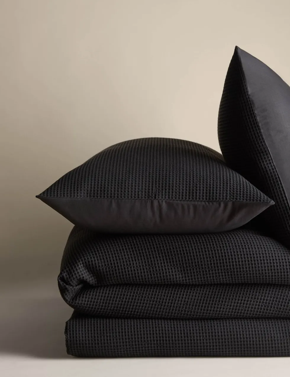 Pure Cotton Waffle Bedding Set