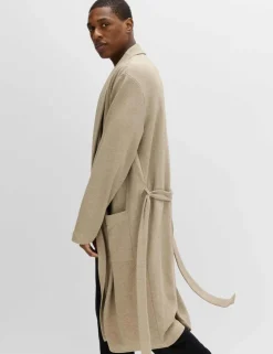 Pure Cotton Waffle Lightweight Dressing Gown