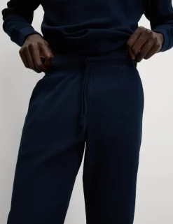 Pure Cotton Waffle Loungewear Sweatshirt