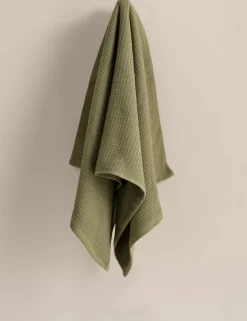 Pure Cotton Waffle Towel