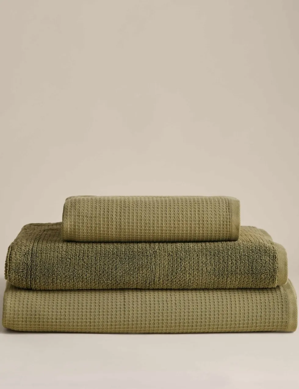 Pure Cotton Waffle Towel