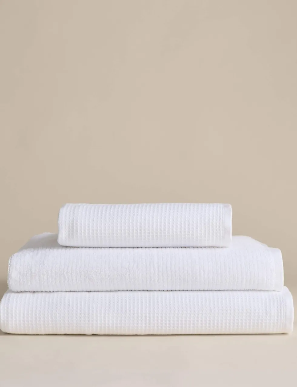 Pure Cotton Waffle Towel