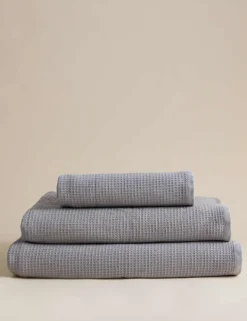 Pure Cotton Waffle Towel
