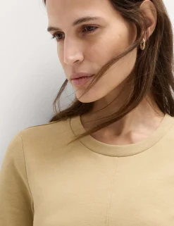 Pure Cotton Waisted T-Shirt