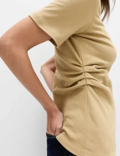 Pure Cotton Waisted T-Shirt