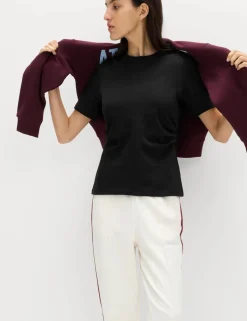 Pure Cotton Waisted T-Shirt