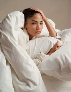 Pure Cotton Washed Fitted Sheet