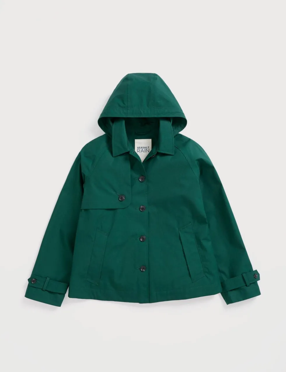 Pure Cotton Waterproof Hooded Jacket