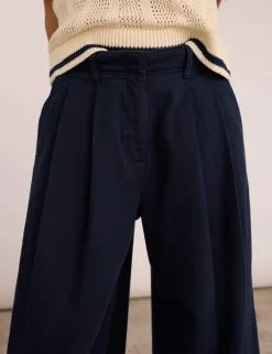 Pure Cotton Wide Leg Culottes