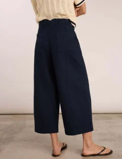 Pure Cotton Wide Leg Culottes