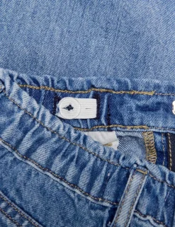 Pure Cotton Wide Leg Denim Shorts (8-14 Yrs)