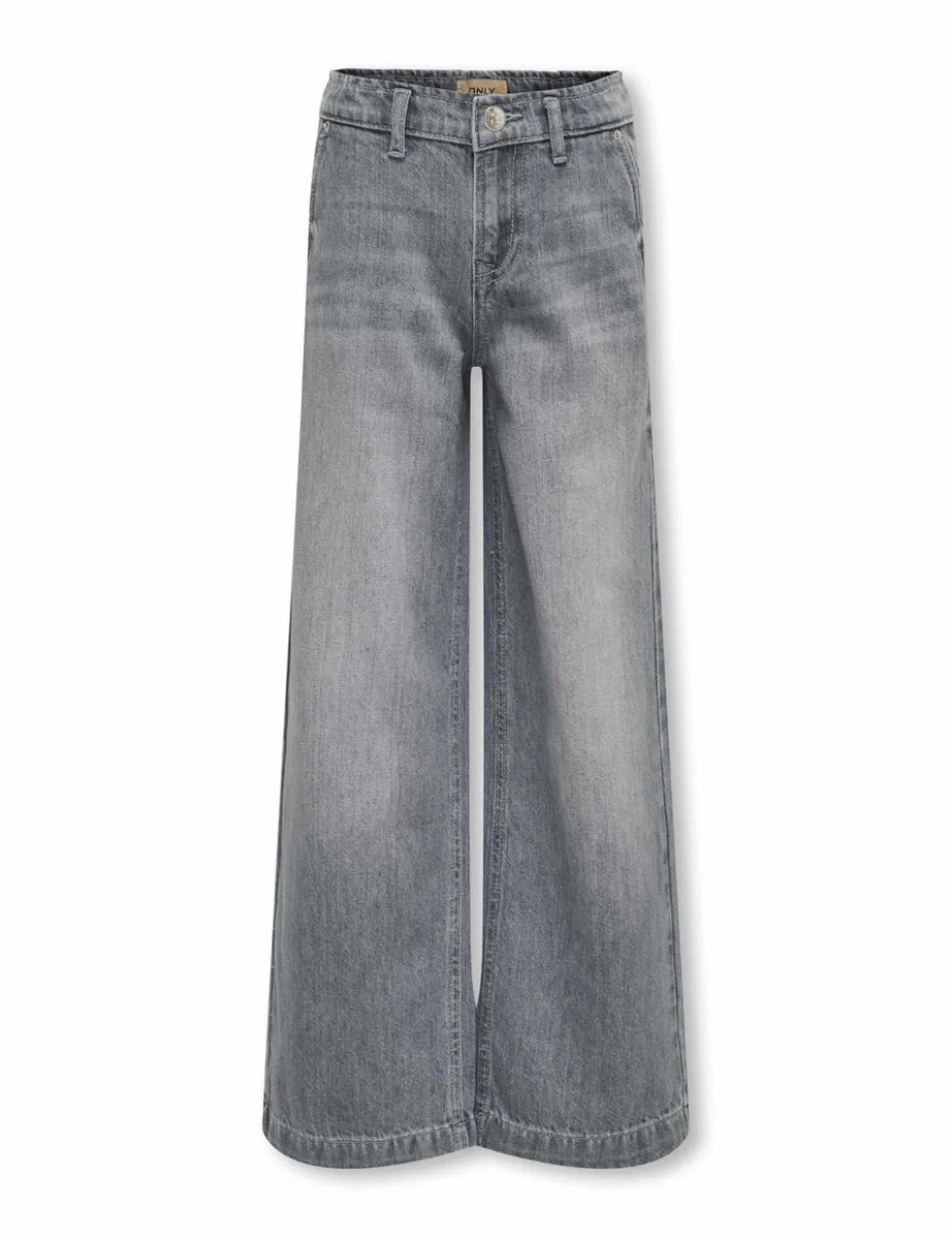 Pure Cotton Wide Leg Jeans (8-14 Yrs)