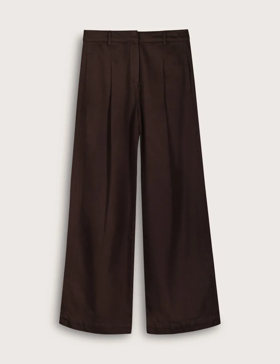 Pure Cotton Wide Leg Trousers