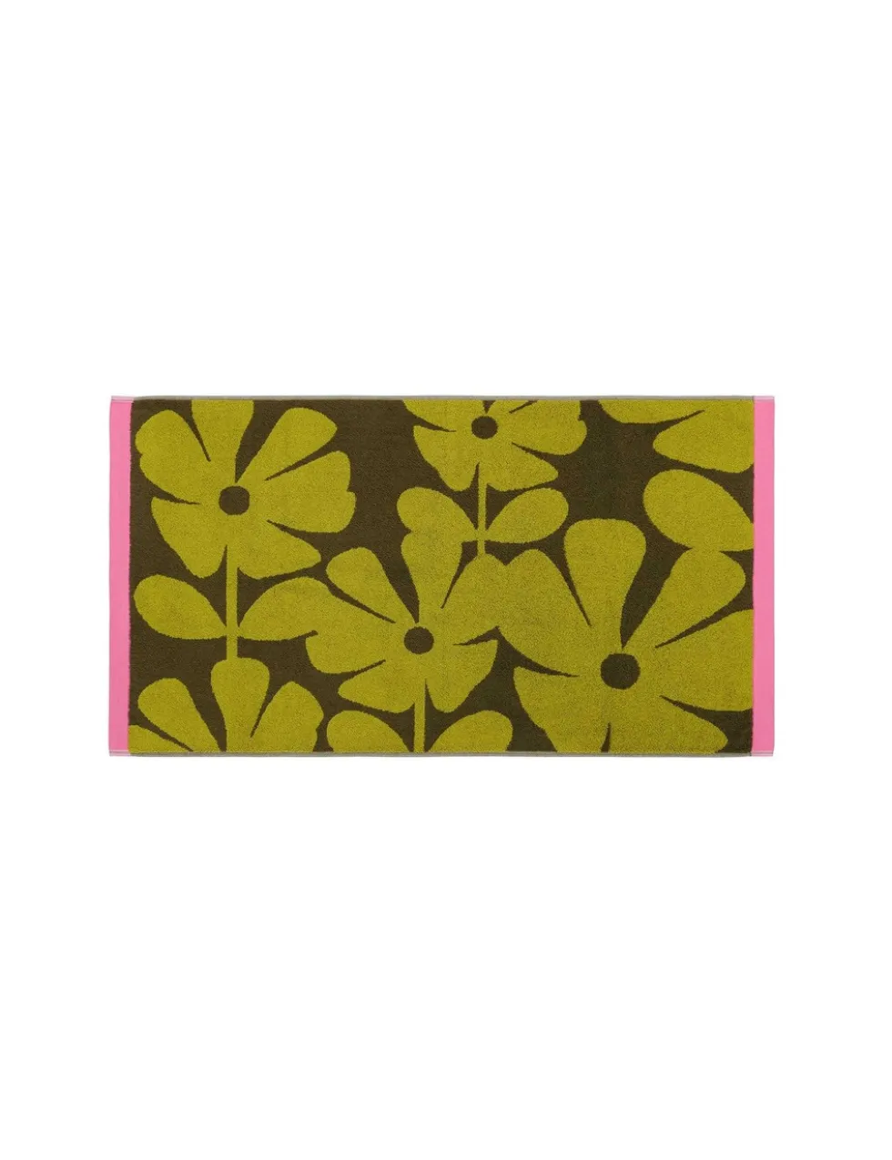 Pure Cotton Wildflower Bath Mat
