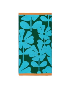 Pure Cotton Wildflower Towel
