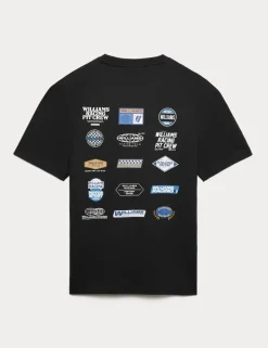 Pure Cotton Williams Racing Graphic T-Shirt