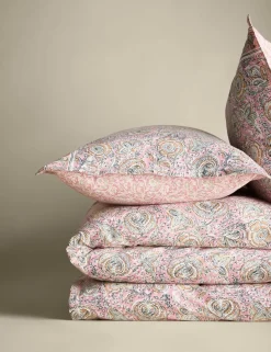 Pure Cotton Woodblock Floral Bedding Set