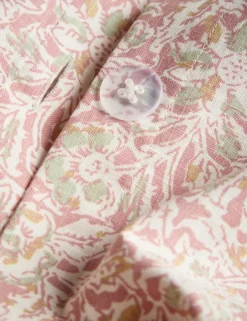 Pure Cotton Woodblock Floral Bedding Set