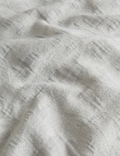 Pure Cotton Woodblock Floral Jacquard Bedding Set