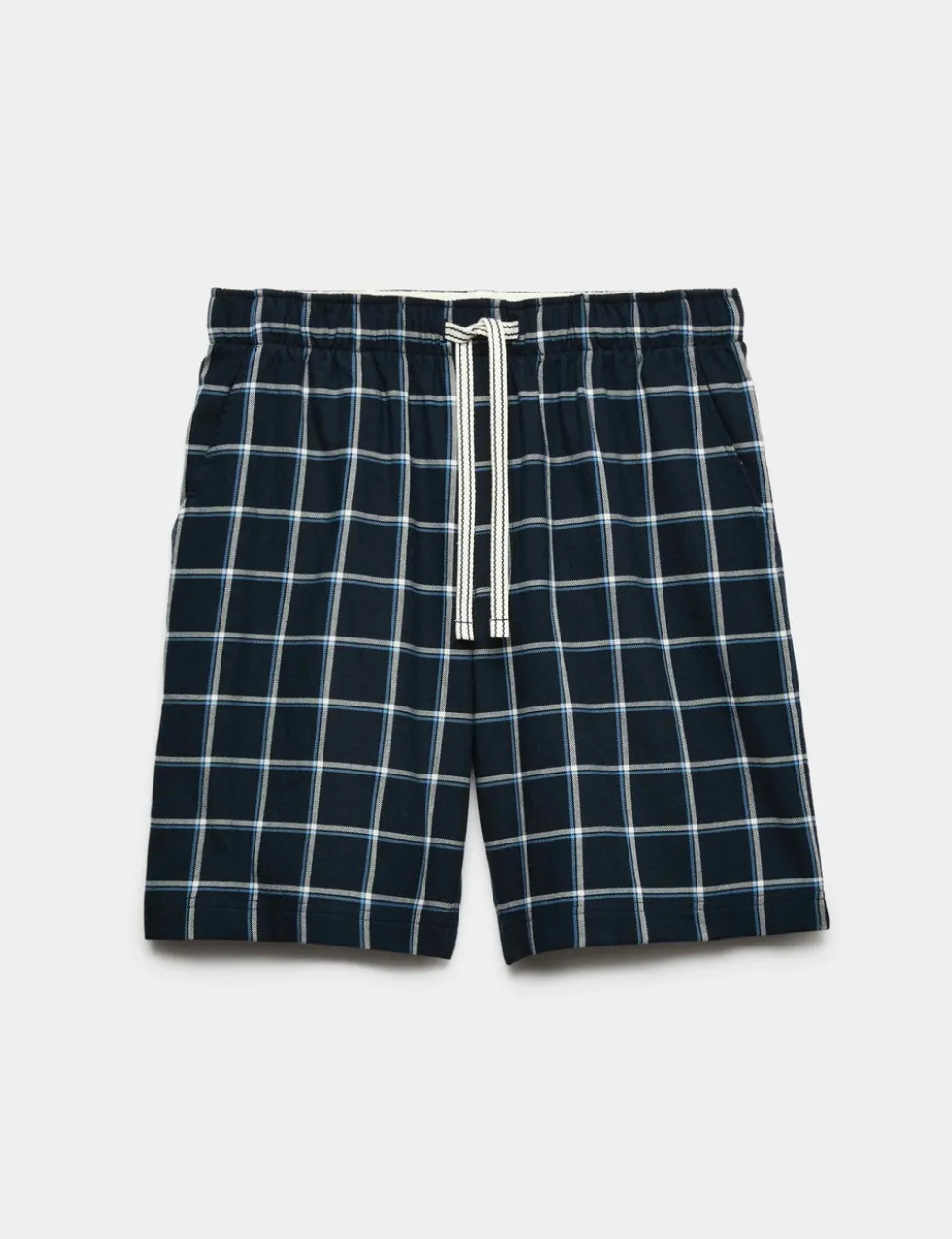 Pure Cotton Woven Checked Pyjama Shorts