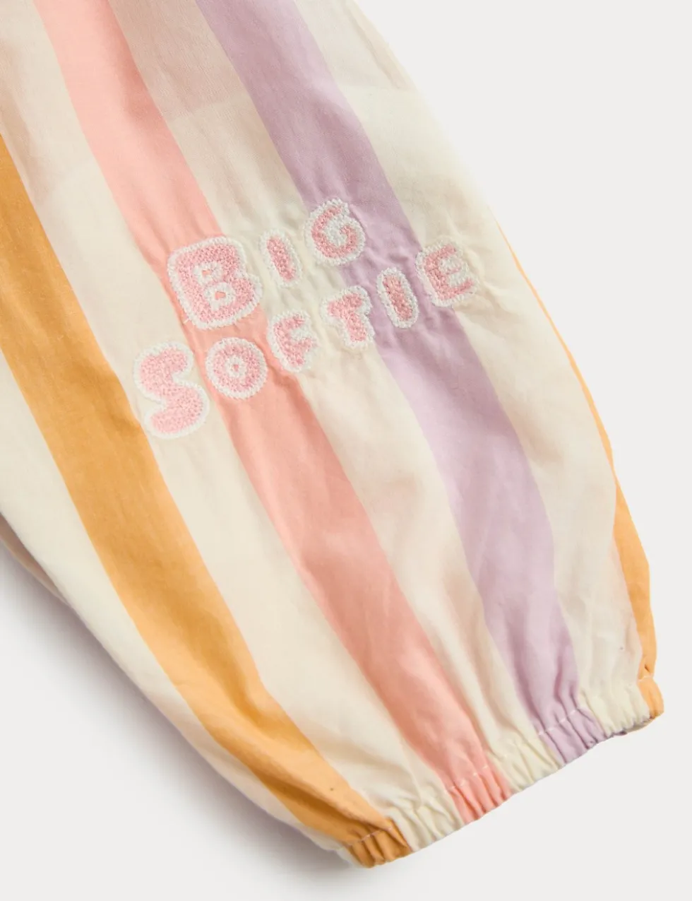 Pure Cotton Woven Cinema Striped All in One (0-24 Mths)