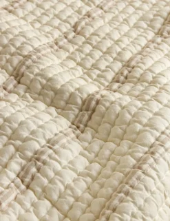 Pure Cotton Yarn Dyed Striped Bedspread